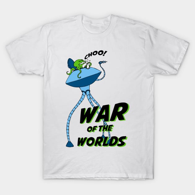 War of the Worlds T-Shirt by lucamendieta